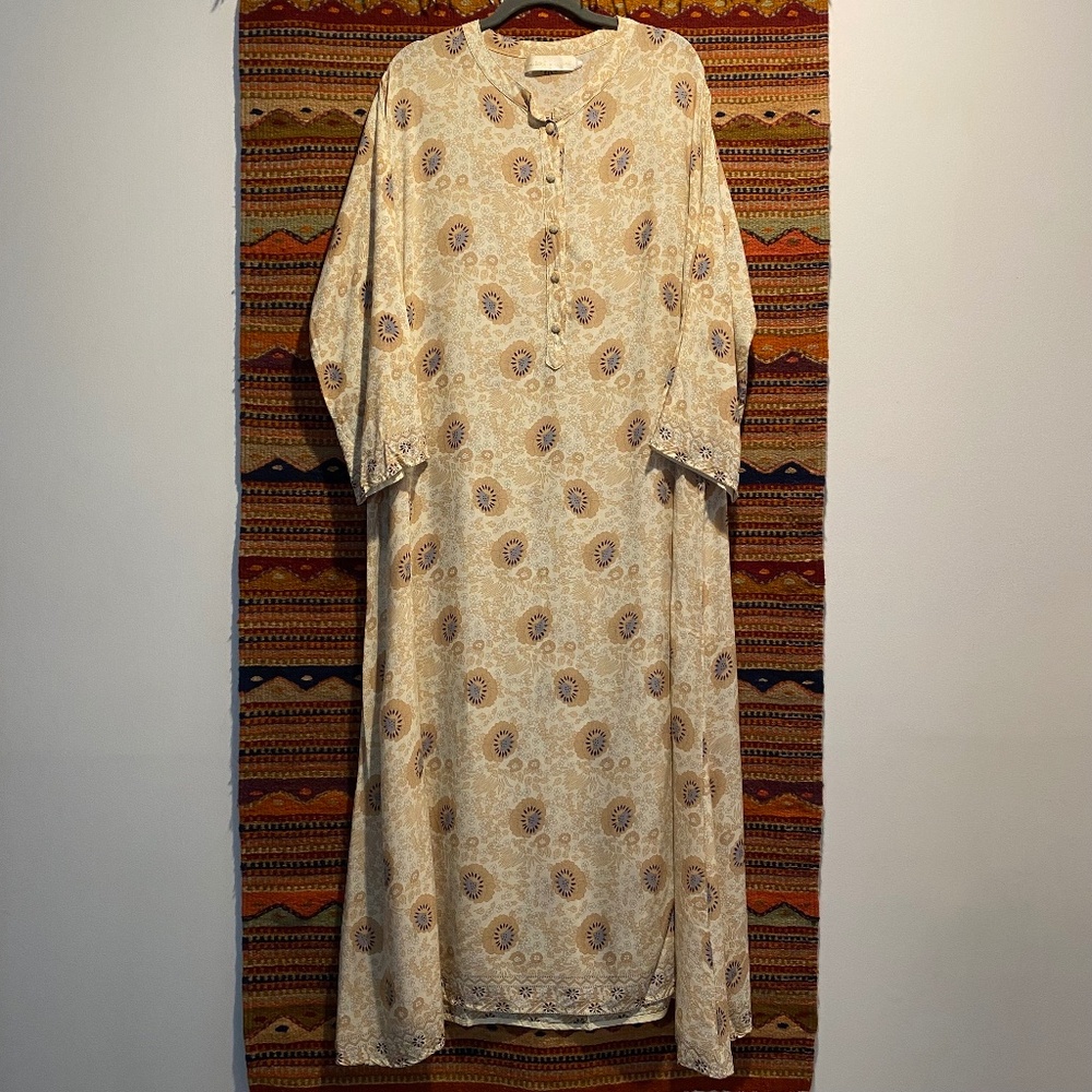 Natalie Martin Isobel Dress - Vintage Flowers Sand